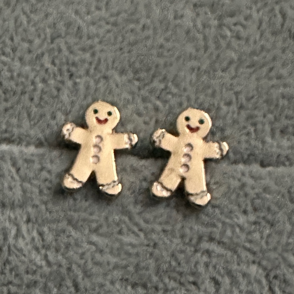 Crewcuts (Kids) Gingerbread Stud Earrings